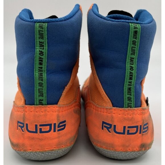 Rudis Colt 2.0 Wrestling Shoes Men’s 10.5 • Atomic Orange • Athletic Lightweight main image 4